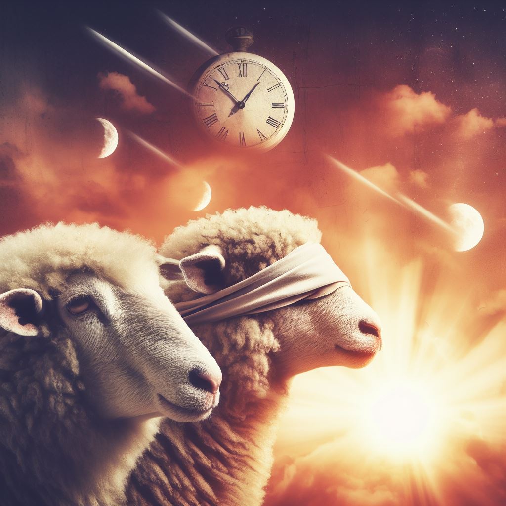Blinde und sehende Schafe: Wer sind Sie in der neuen Welt?